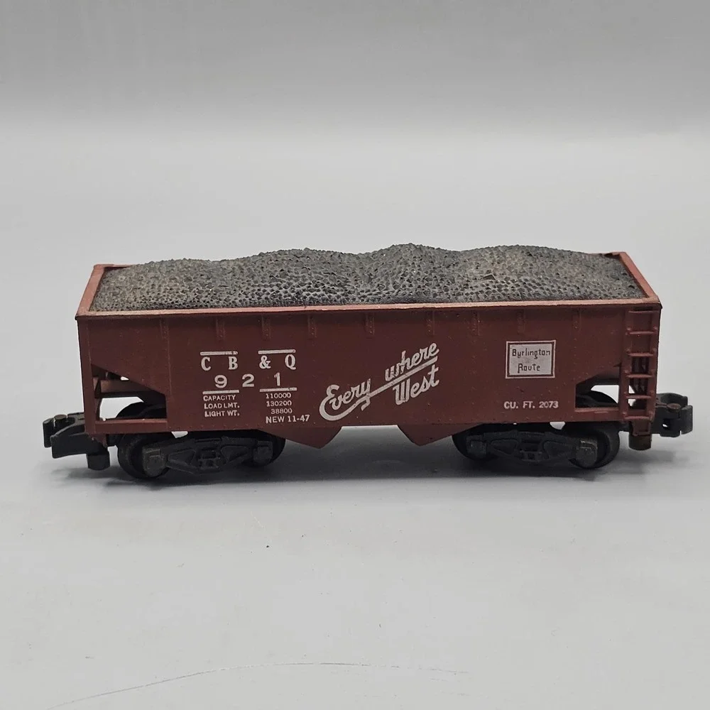 American Flyer 921 Burlington Route CB & Q Hopper Car S Gauge Every Where West